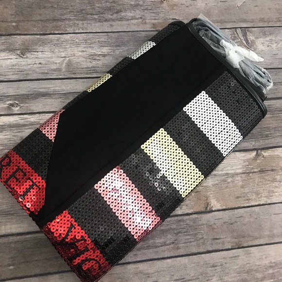 Victoria Secret Sequined Sparkle Tote Bag, NWT - Picture 5 of 8